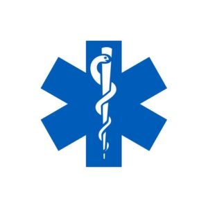 Store 6 Transfer Front Star Of Life Blue