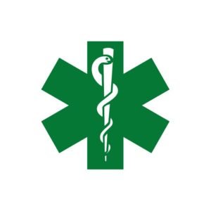 Store 3 Transfer Front Star Of Life Green