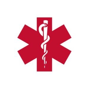 Store 7 Transfer Back Star Of Life Red